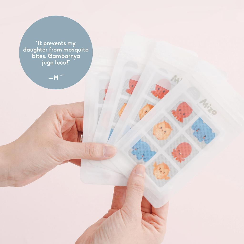 Jual MIZO Sticker Spray Anti Nyamuk Alami | Shopee Indonesia