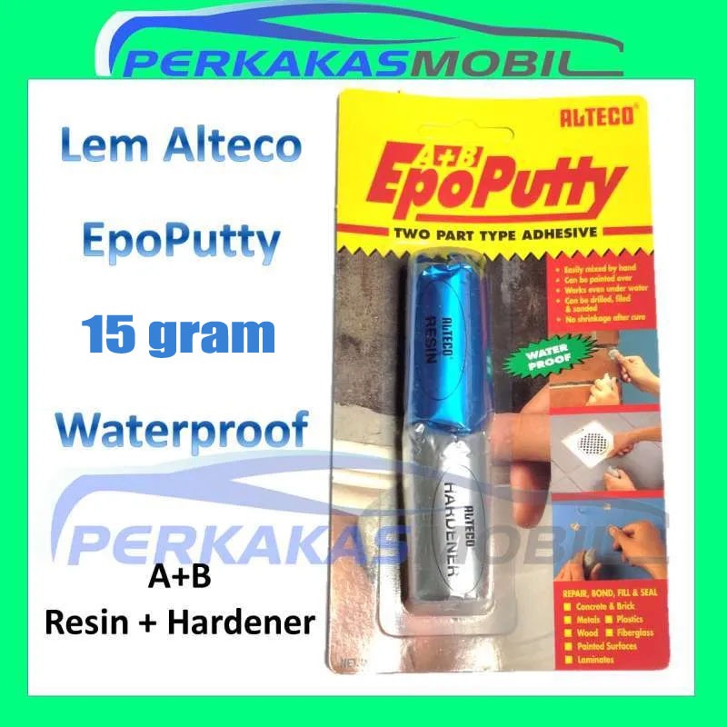 Jual ALTECO LEM EPO PUTTY atau LEM RADIATOR DAN BLOK MESIN dan berbagai ...