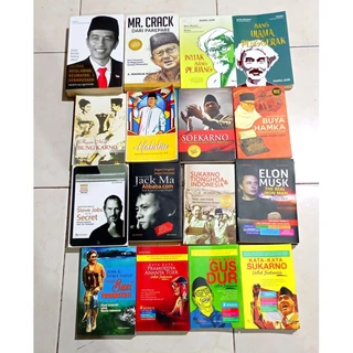 BUKU BIOGRAFI TOKOH / BIOGRAFI / SEJARAH TOKOH - Obral Murah Original