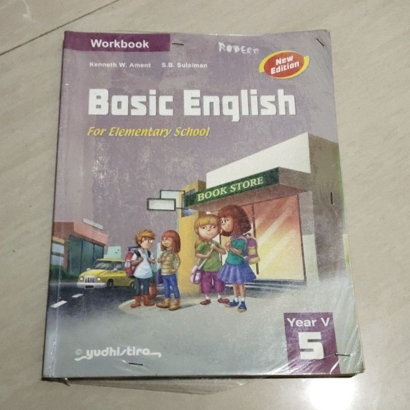 Jual BUKU ORI BASIC ENGLISH WORKBOOK KELAS 5 SD PENERBIT YUDHISTIRA ...
