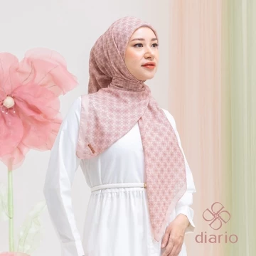 Diario Ultrafine Lily Scarf Kerudung Segi Empat