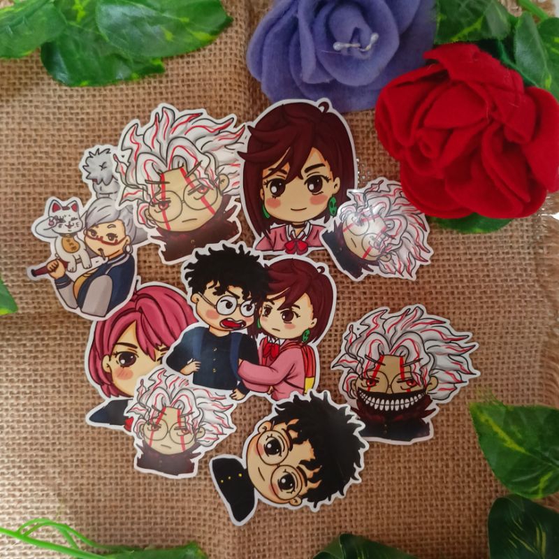 Jual DANDADAN Sticker Anime | Ayase Momo | Okarun | Takakura Ken Die ...