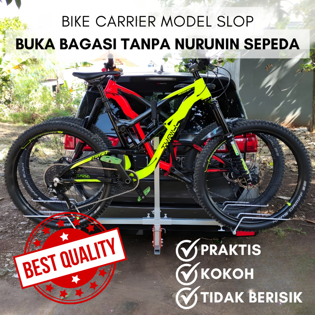 Jual Gantungan Sepeda di Mobil / Bike Carrier Mobil / Rak Sepeda Mobil ...