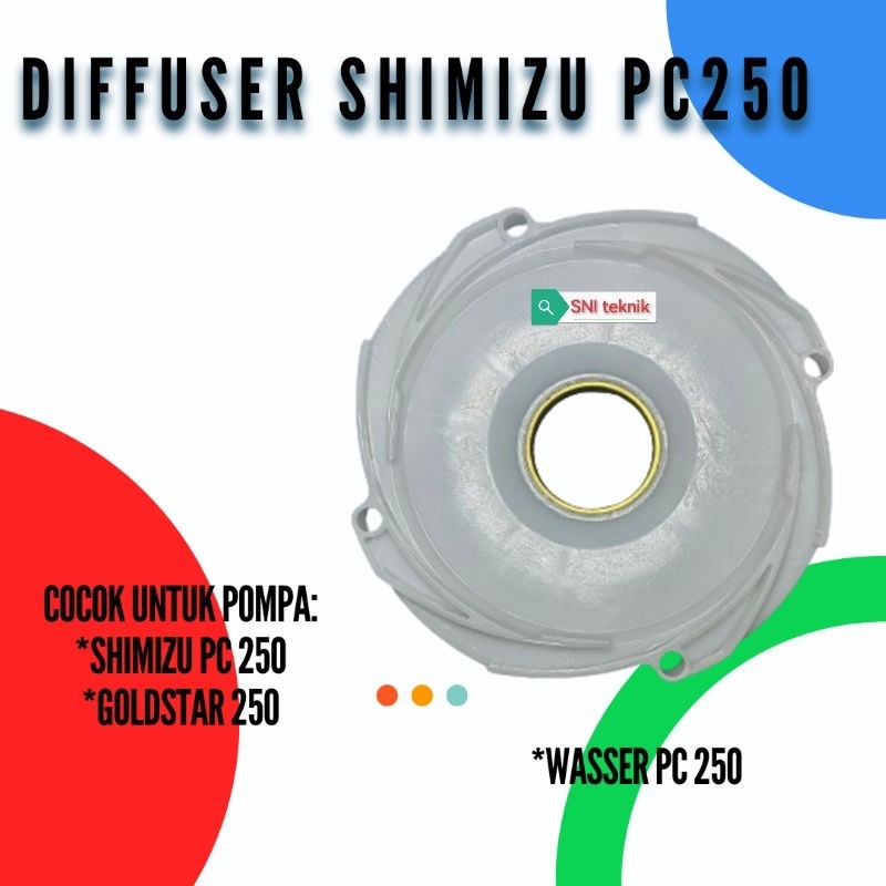 Jual Diffuser Pompa Air Jet Pump SHIMIZU PC 250 - Diffuser Pompa Air ...