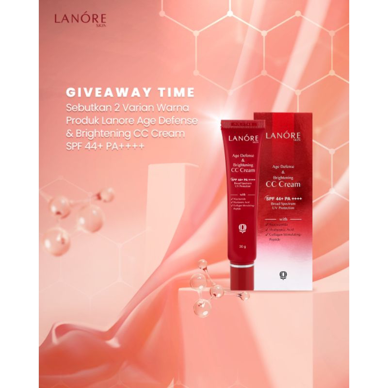 Jual LANORE CC CREAM (SHADE LIGHT BEIGE, SANDY BEIGE) | Shopee Indonesia