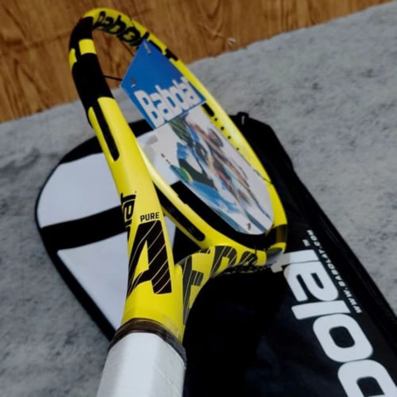 Jual RAKET TENNIS MODULAR CARBON+SUDAH TERPASANG SENAR SIAP PAKAI ...