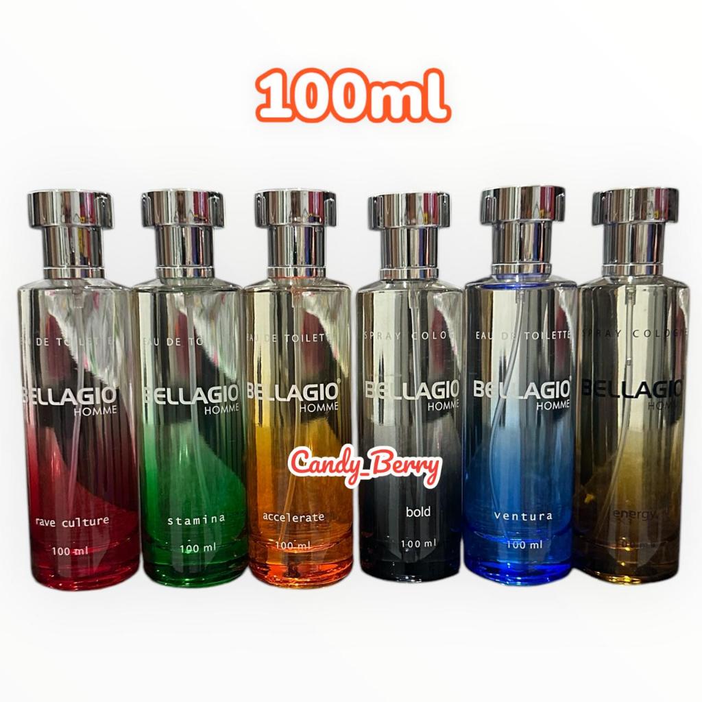Jual BELLAGIO HOMME Spray Cologne Bold Stamina Ventura Rave Culture ...