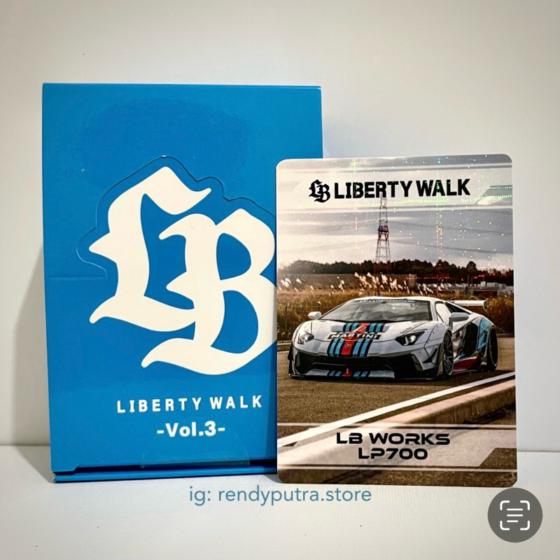 Jual Trading Card LBWK Liberty Walk VOL.3 Rare Card Hologram LB WORKS ...
