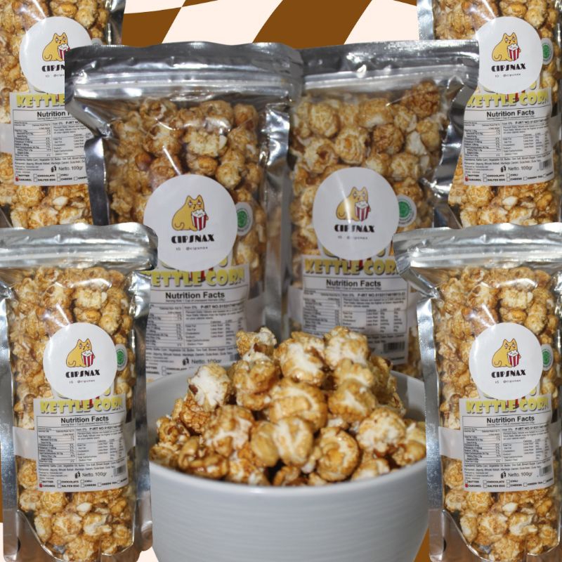 Jual POPCORN CARAMEL/BUTTER/CHEESE CIPSNAX 100gr - POPCORN HARGA ...