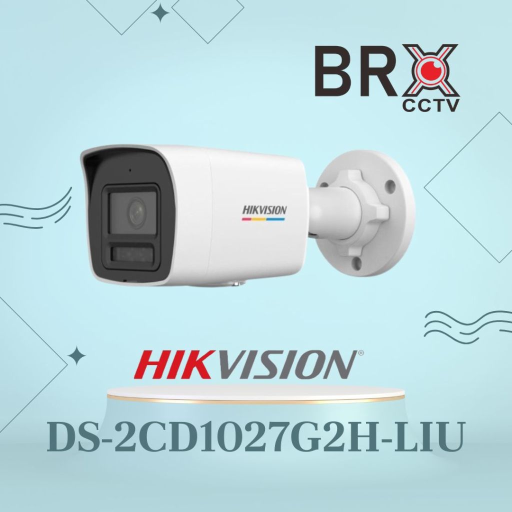 Jual Ds Cd G H Liu Hikvision Ip Camera Colorvu Audio Mp Fixed