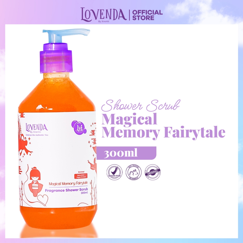 Jual Lovenda Shower Scrub Magical Memory Fairytale - Fragrance ...