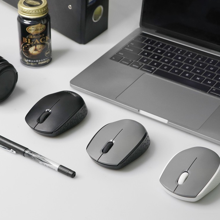Jual Unggul Mouse Rexus Q3 Office Wireless Silent Click Mouse Nano USB ...
