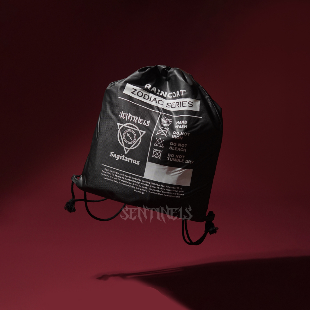Jual SENTINELS Jas Hujan Full Seal Virgo Raincoat Mantel Pria