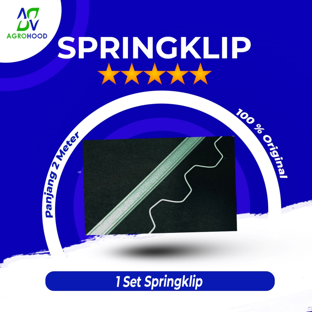 Jual Springklip Penjepit Plastik UV Greenhouse Ukuran 2 Meter | Shopee ...