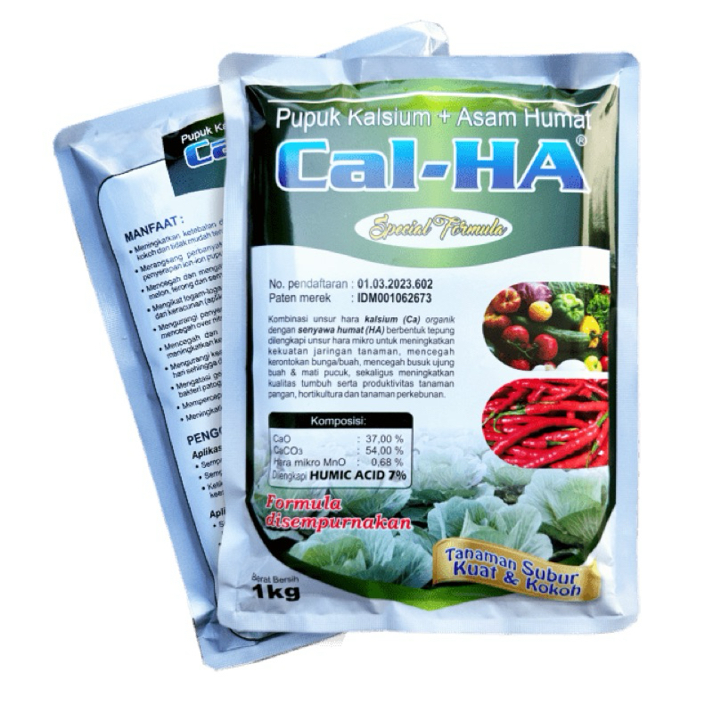 Jual Pupuk Kalsium CAL-HA Calsium + Asam Humat @1kg | Shopee Indonesia