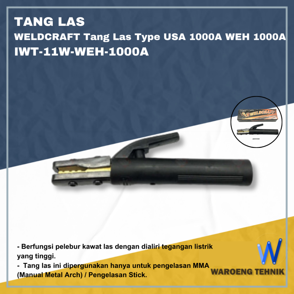Jual Tang Las WELDCRAFT Tang Las Type USA 1000A WEH 1000A IWT-11W-WEH ...