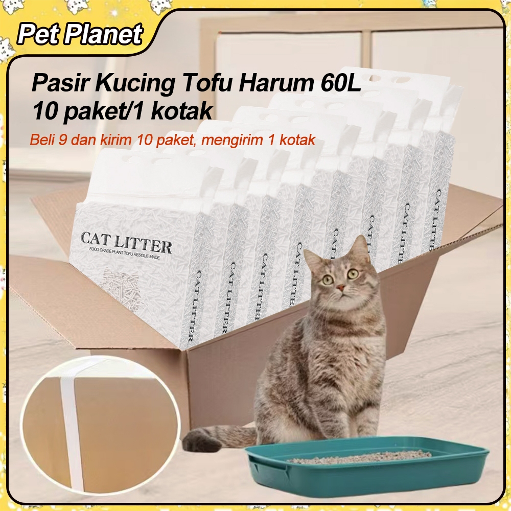 Jual Soya Cat Litter Pasir Kucing 6L Pasir Tofu Kucing Murah Tofu Cat ...