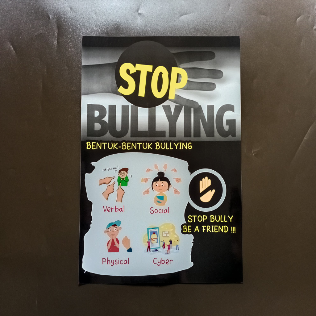 Jual Stiker STOP Bullying | Bentuk-Bentuk Bullying | Be a Friends ...