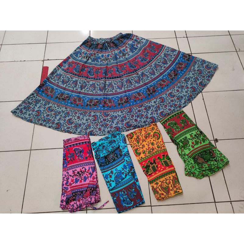 Jual Rok india, rok gajah , rok megar | Shopee Indonesia