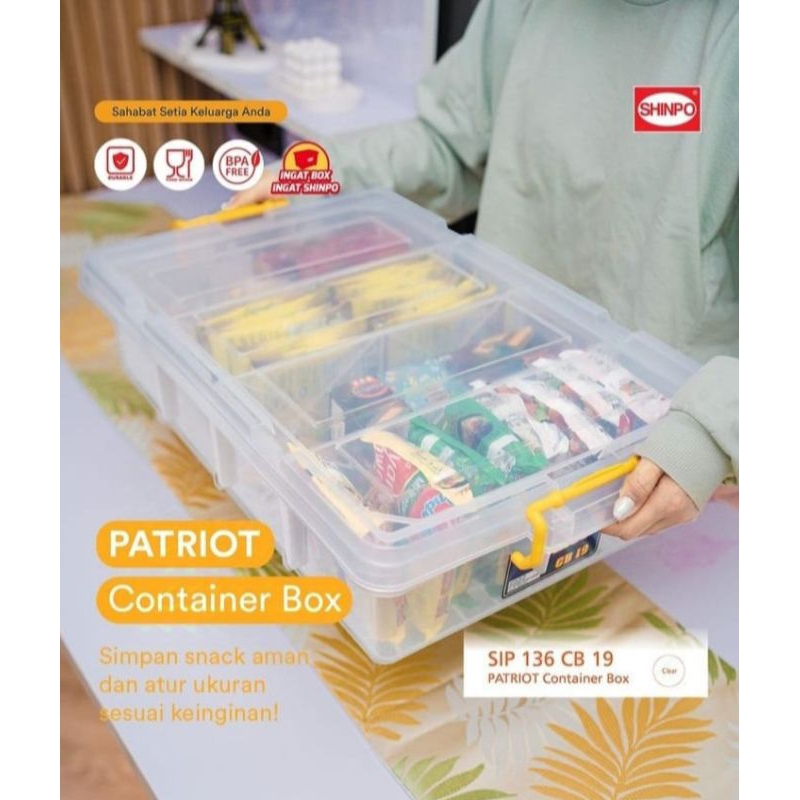 Jual Patriot Container CB 19 - SIP 136 / Container Bening bersekat 4 ...