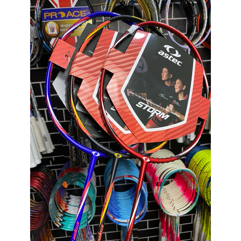 Jual RAKET BADMINTON ASTEC STROM 5000 ORIGINAL 30LBS | Shopee Indonesia