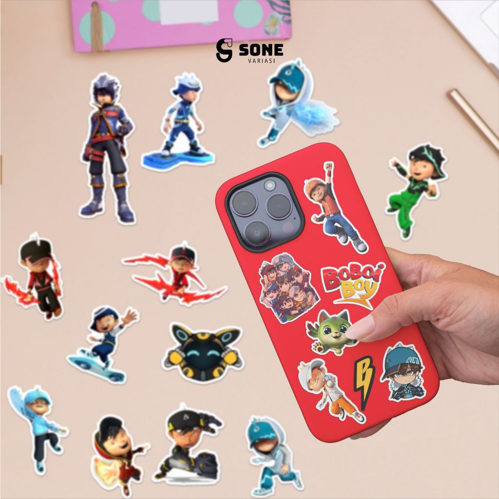 Jual Sticker Pack Boboiboy Aesthetic Paper Vinyl Waterproof Dekorasi ...