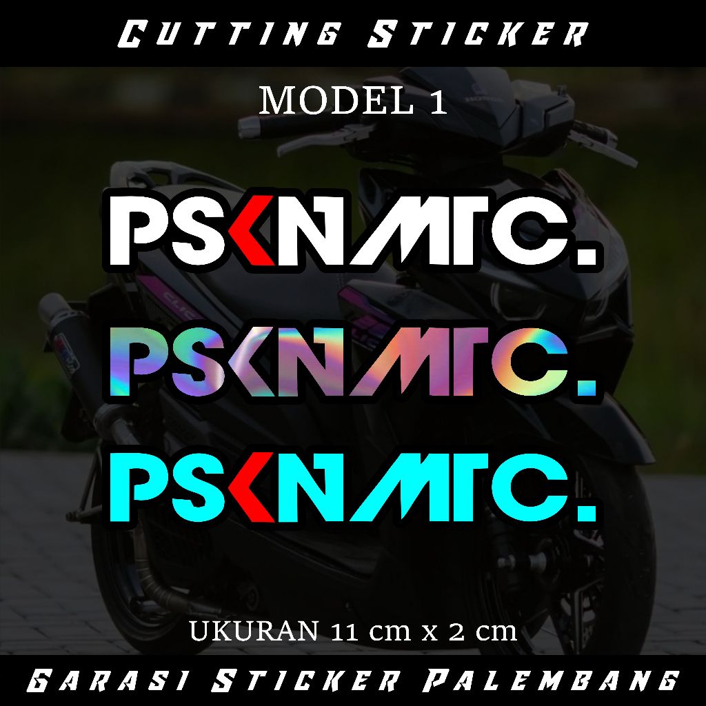 Jual sticker cutting psknmtc stiker motor viral | Shopee Indonesia