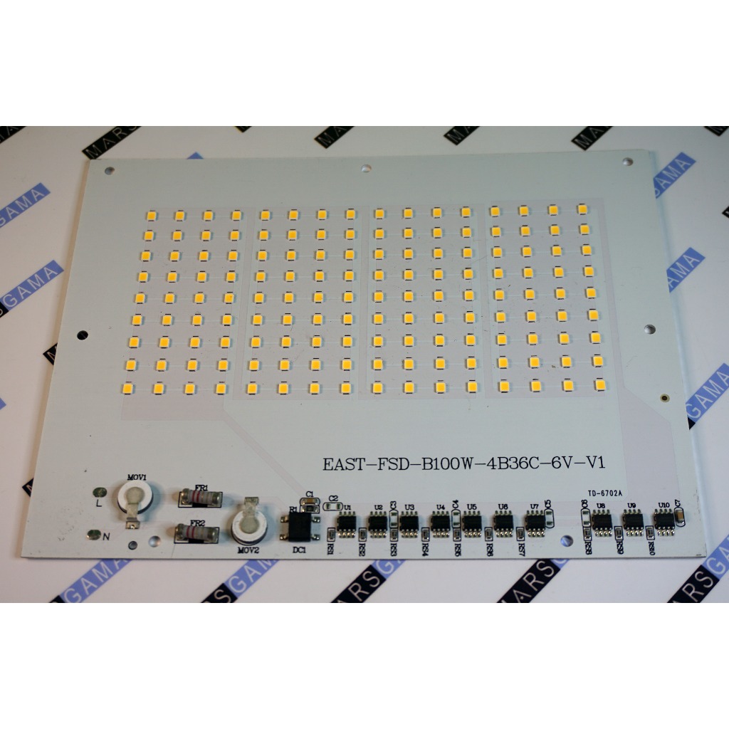 Jual Papan LED SMD AC 220V 100W langsung PLN Tanpa Driver | Shopee ...