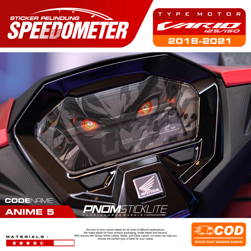 Jual STIKER ANTI GORES SPEEDOMETER VARIO NEW 125 150 160 2018 - 2026 ...