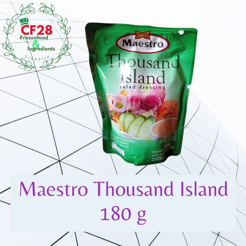 Jual Maestro saus thousand island 180g | Shopee Indonesia
