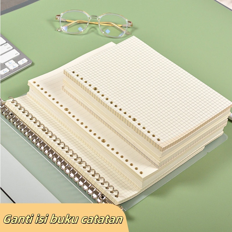 Jual Refill A5 20rings | 20 Holes A5 Loose Leaf Kertas File Notebook ...