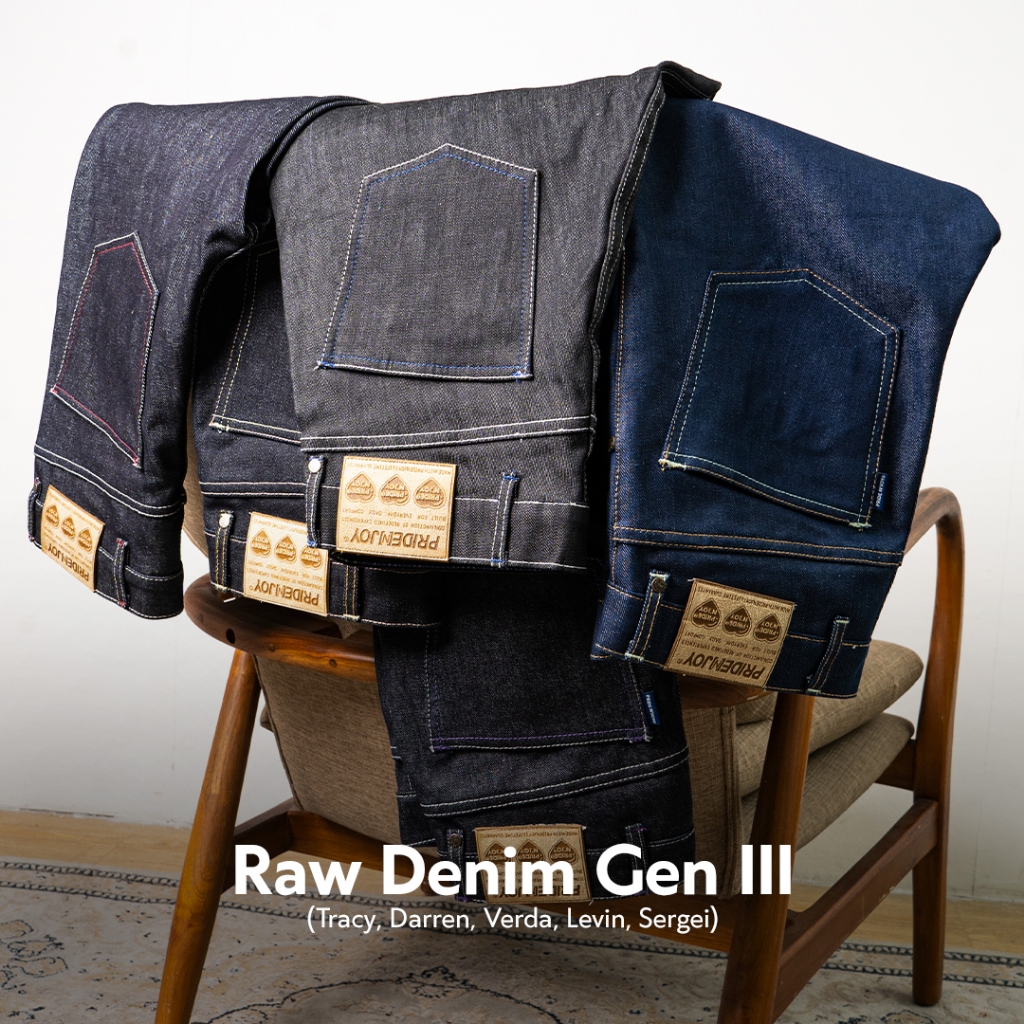 Jual Pride N Joy Celana Panjang D'Racy Raw Denim Jeans