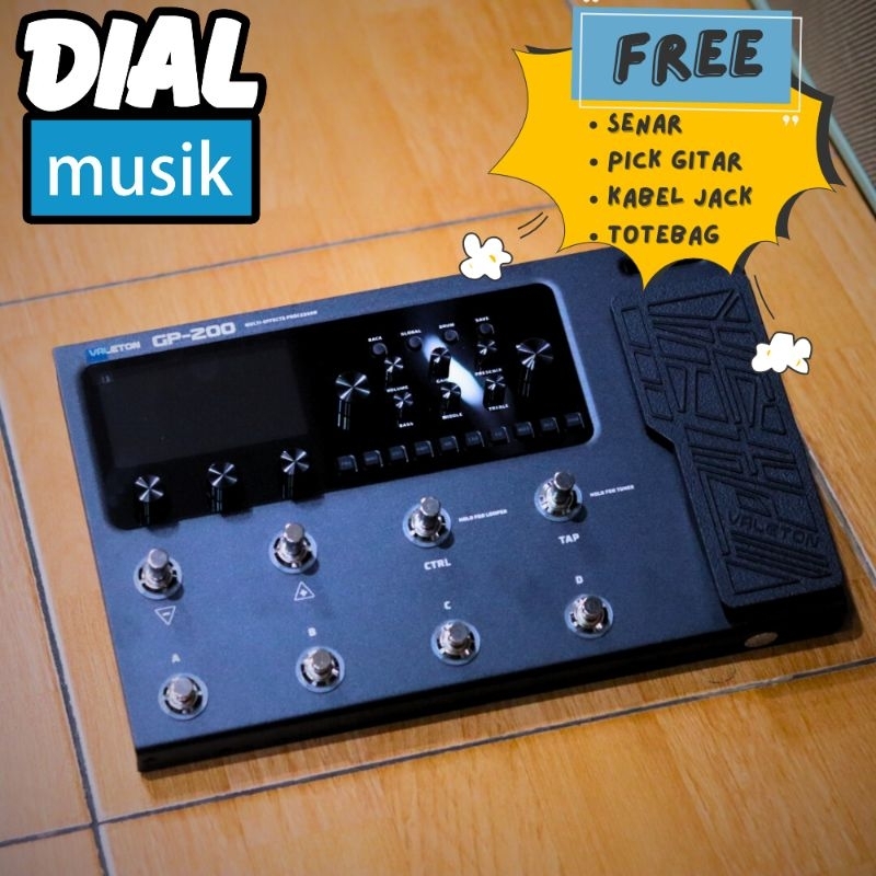 Jual Valeton GP200 Multi Effects Processor - / GP-200 / GP 200 / Multi ...