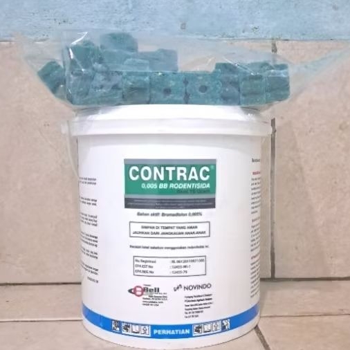 Jual Contrac 0,005 BB Racun tikus kemasan 500gr | Shopee Indonesia