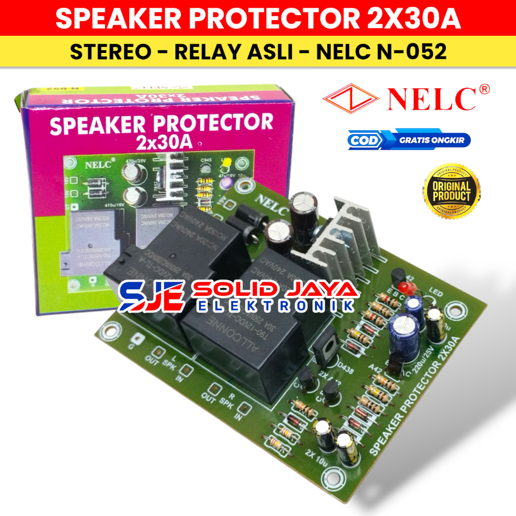 Jual KIT PROTEKTOR SPEAKER 60A 2X30A SPEAKER PROTECTOR POWER AUDIO ...