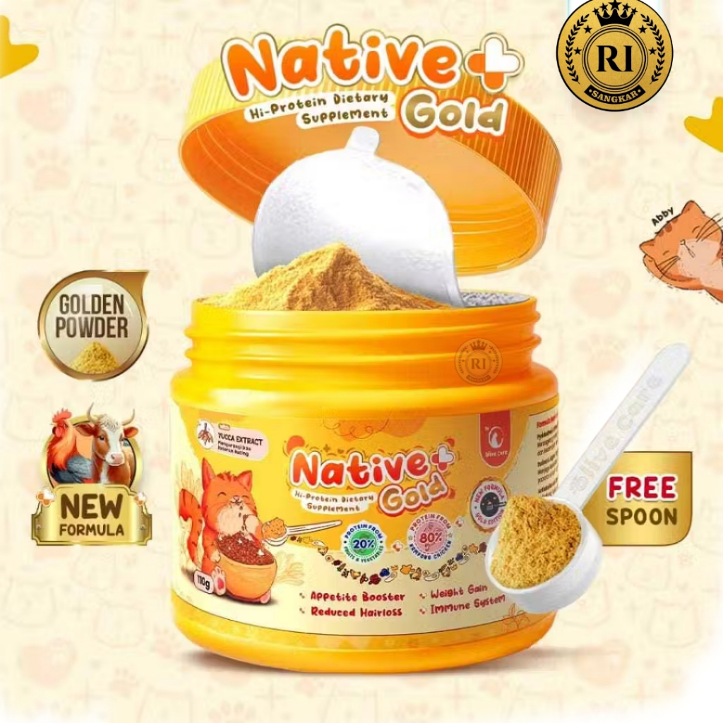 Jual Olive Care Vitamin Kucing Native+ Protein Tinggi 110gr | Shopee ...