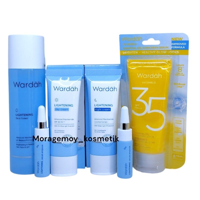 Jual Skincare Wardah Lightening Series Untuk Pemula | Shopee Indonesia