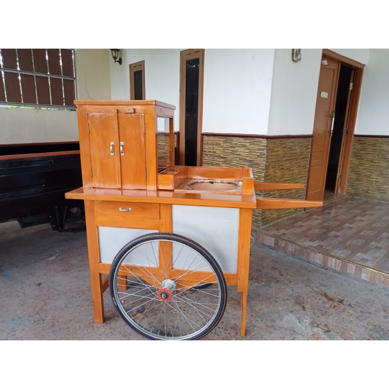 Jual gerobak cilok keliling | Shopee Indonesia