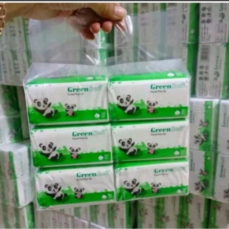 Jual [BUNDLE TISU ] Tisu green soft pop up tissue facial | Shopee Indonesia
