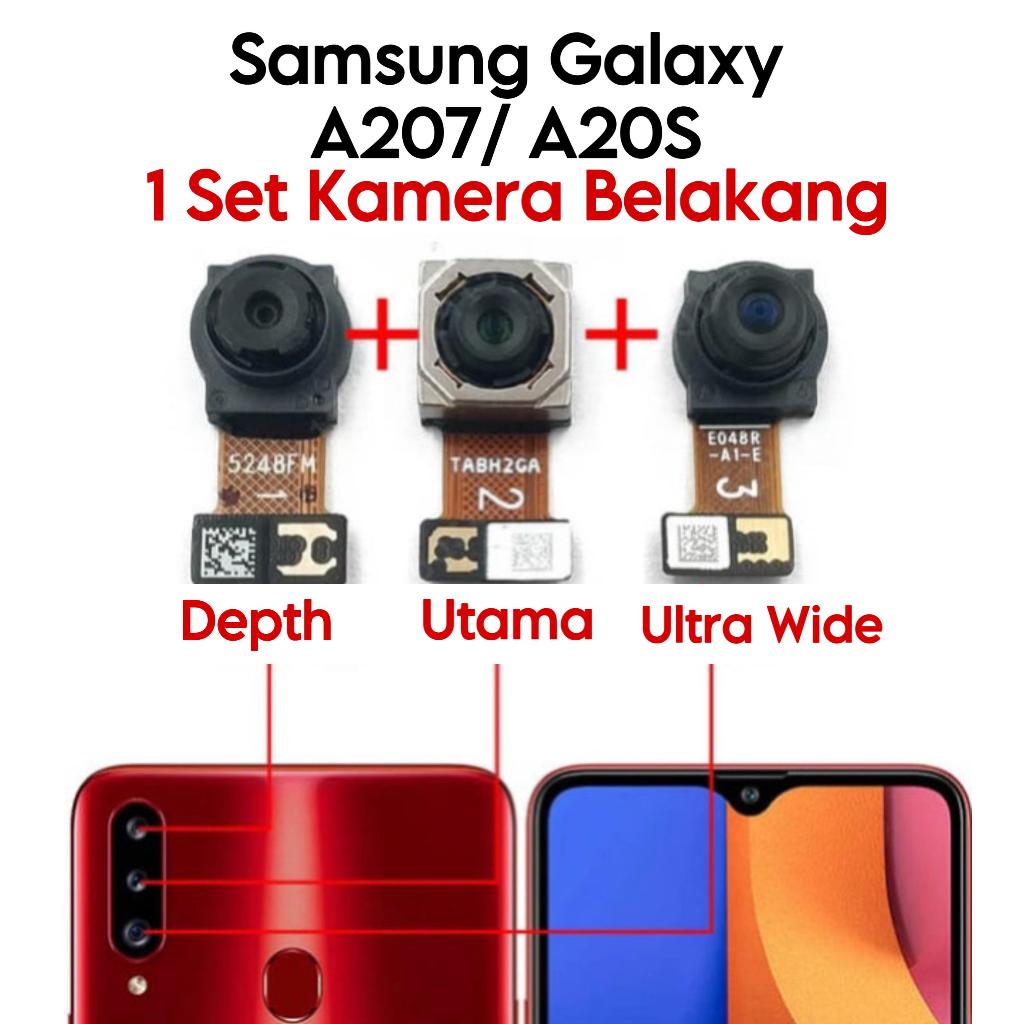Jual Kamera Belakang Samsung Galaxy A20s / A207 / A207F / SM-A207F / SM ...
