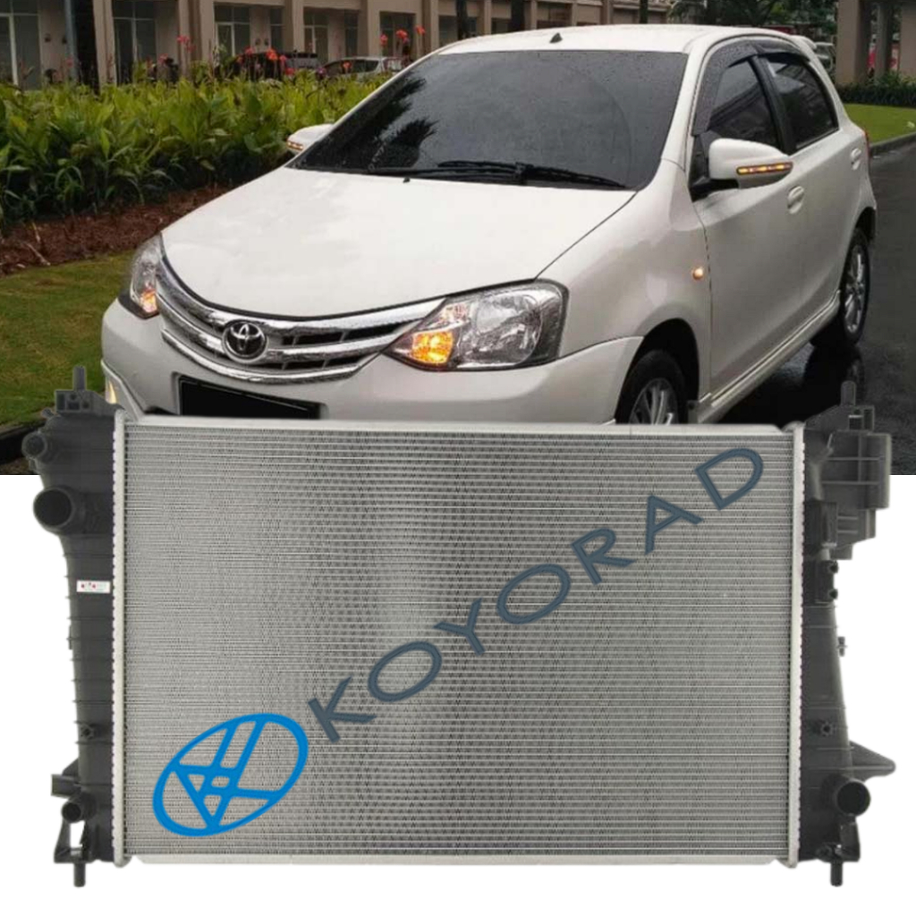 Jual Radiator Koyorad Jepang - Toyota Etios Valco 1.2L M/T (2013-2017 ...