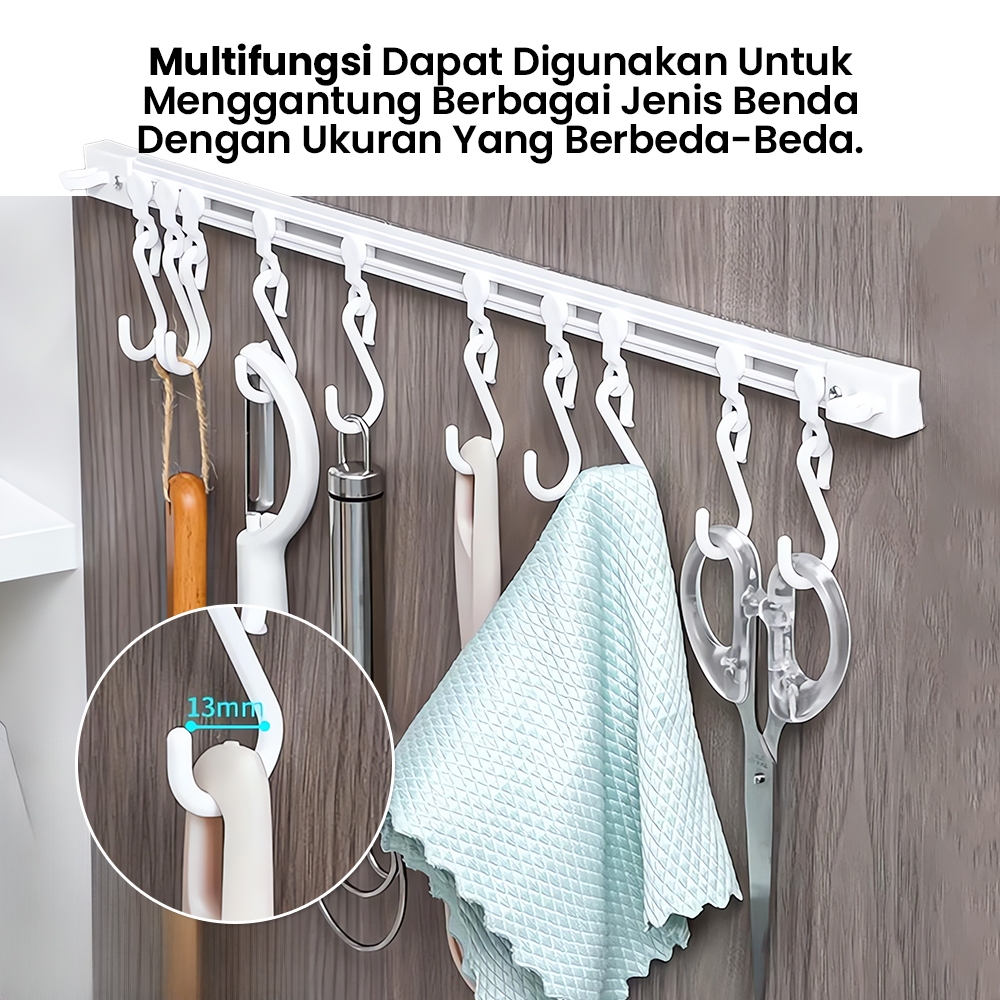 Jual New Gantungan Serbaguna Gantung Baju Pengait Baju Celana Kaos Kaki Hanger Jemuran