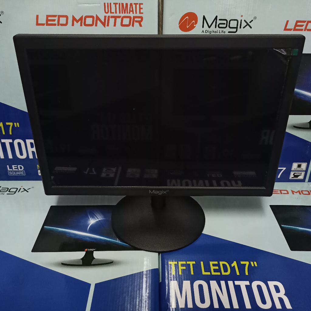 Jual MONITOR LED 17 INCH MAGIX PORT VGA HDMI | Shopee Indonesia