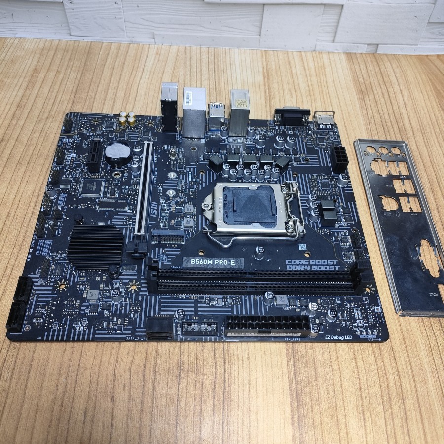 Jual Motherboard MSI B560M PRO E LGA 1200 DDR4 | Shopee Indonesia