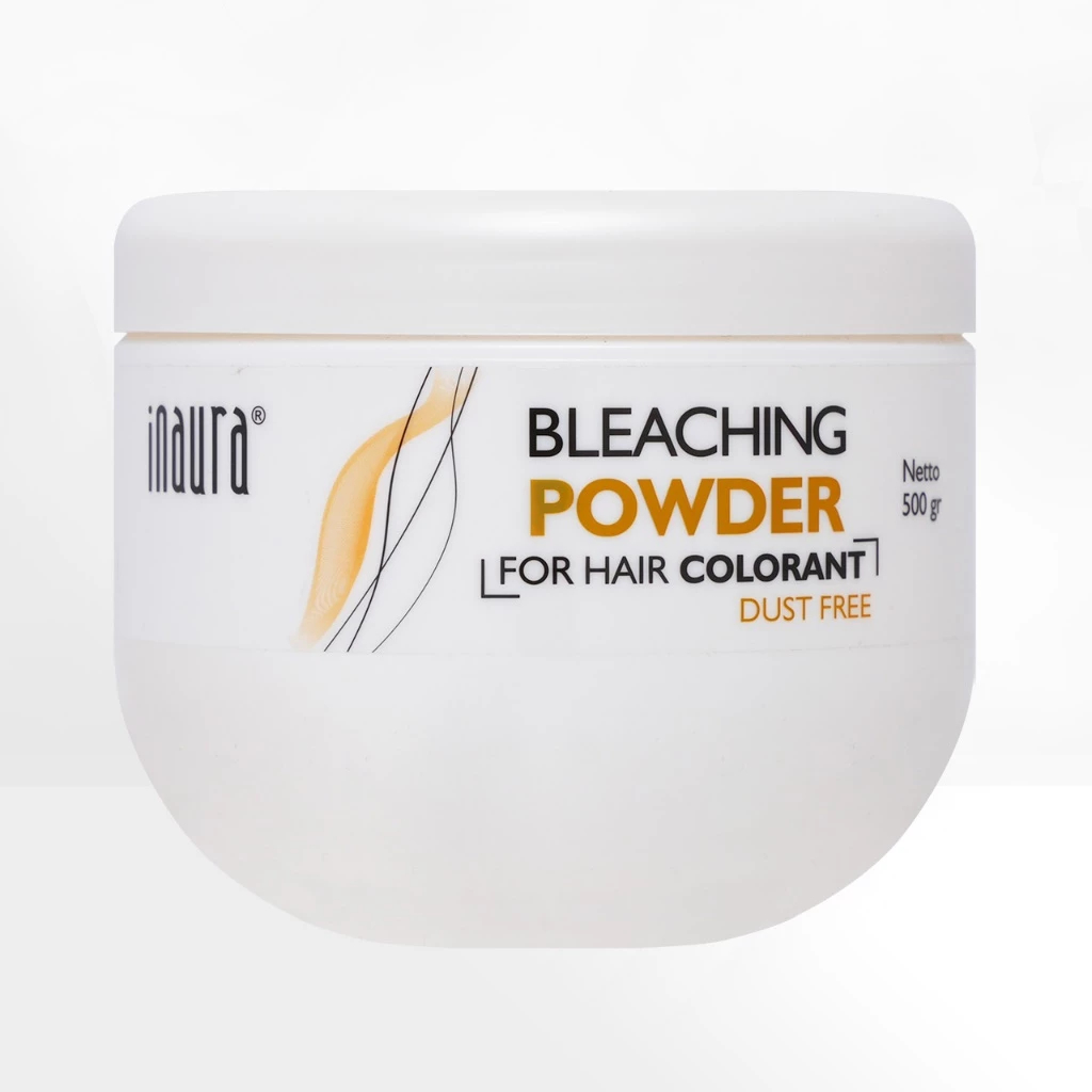 Jual INAURA Bleaching Powder For Hair Colorant 500gr | Shopee Indonesia