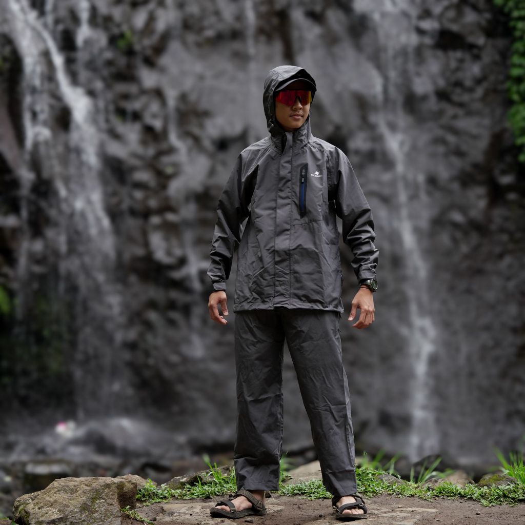 Jual Raincoat Jas Hujan Waterproof 100 Wild Outdoor Torean Series Shopee Indonesia