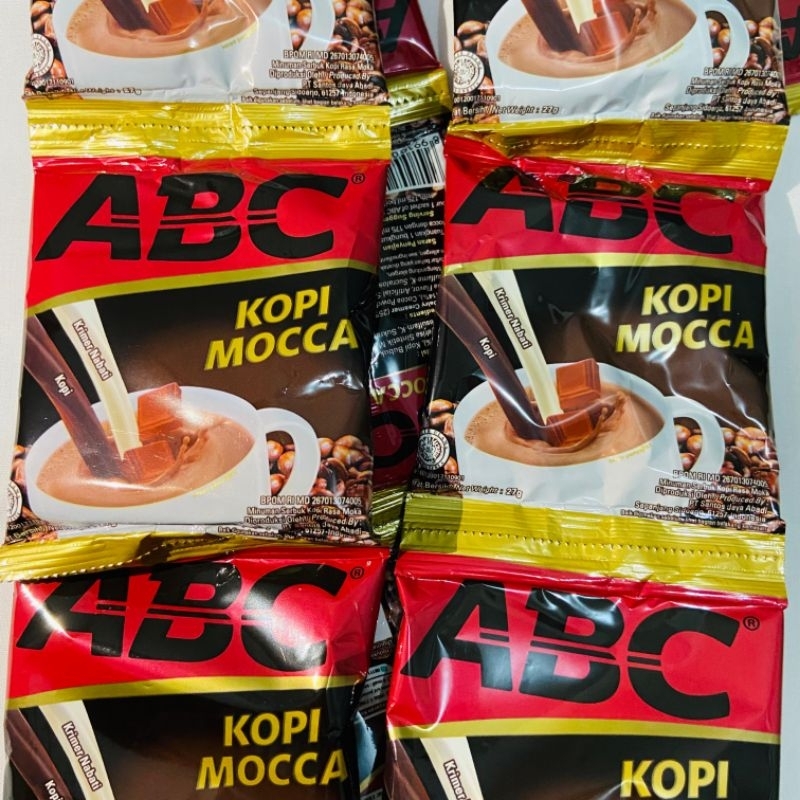 Jual 10 PCS - ABC KOPI MOCCA 1 RENCENG ( 10 PCS ) | Shopee Indonesia