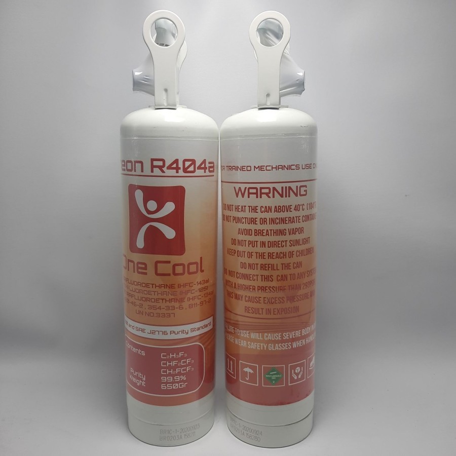 Jual FREON R404 ONE COOL KALENG 650 GRAM / FREON R404 | Shopee Indonesia