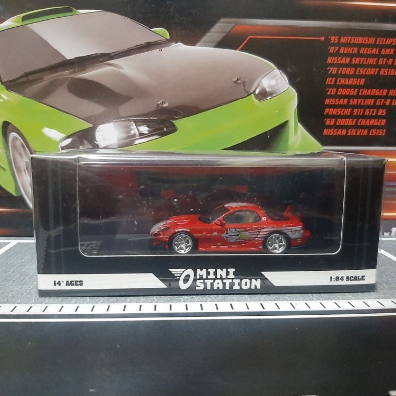 Jual Mini Station - Mazda RX7 Dom Fast and Furious | Shopee Indonesia