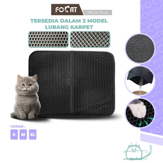 FOCAT Keset Pasir Kucing M51-M53 Pet Litter Mat Foldable Double Layer EVA